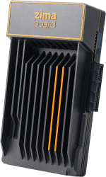ZimaBoard 832 - X86 Einzelkartencomputer mit Router Server, persönlicher Cloud, Netzwerkspeicher, 4K Medienserver und Dual-Gigabit-Gateway