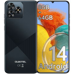 📱 OUKITEL C53 Android 14 Smartphone Ohne Vertrag - 8GB + 64GB/1TB Handy Ohne Vertrag 🌟