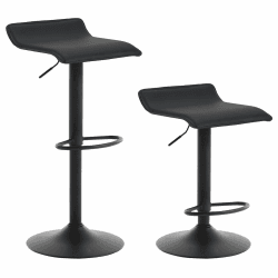 🌟Deal des Tages🌟: WOLTU Barhocker 2er Set Schwarz