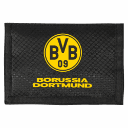 Borussia Dortmund BVB Geldbörse 🖤💛 Fanartikel | 14 x 10 cm | Schwarz