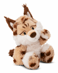 NICI Wild Friends Kuscheltier Luchs Lyka 25 cm - Niedliches Stofftier zum Kuscheln, Spielen und Liebhaben, Nachhaltig produziertes Plüschtier - 49805, Beige