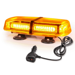 🚨 54 LED Warnleuchte mit 7 Modi - Orange Blitzlicht für Auto LKW - IP65 Wasserdicht - Super Magnetfuß