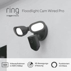 🔒📹 Zertifiziert und generalüberholt Ring Flutlichtkamera Pro Kabel | Angebot