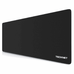 TECKNET Mauspad XXL Speed Gaming 900x400 mm Schwarz 🖱️🎮