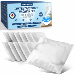 🌿🏠🌬️ Koopmann® 12x Luftentfeuchter Granulat 400g Nachfüllbeutel Set 🏠🌿