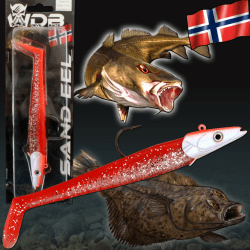 🎣 Angebot: Wild Devil Baits Sand EEL Sandaal Meeres Shad Gummifisch Meeresköder Dorsch Norwegen