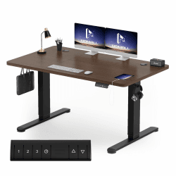 Höhenverstellbarer Schreibtisch 120x60 cm 🖥️🪑