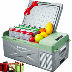 🚗🏕️ AAOBOSI Kompressor Kühlbox 16L - Ideal für Auto, Camping und mehr! 🏞️❄️