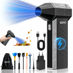 🪄 Elektrischer Luft-Staubwedel – 130.000 U/min Druckluft-Staubwedel 🌪️