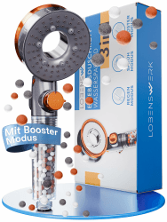 Angebot: Duschkopf mit Filter [3 Modi - inkl. Booster] - Handbrause für die Dusche 🚿