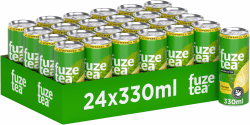 🍋 Fuze Tea Schwarzer Tee Zitrone 24er Pack - Erfrischendes Eisteegetränk 🌿