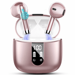 🎧 Bluetooth 5.4 Kopfhörer mit 4 Mic, 48H Spielzeit, ENC Noise Cancelling, IP7 Wasserdicht