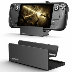 JSAUX Ständer für offizielles Steam Deck Dock und Steam Deck mit Gehäuse