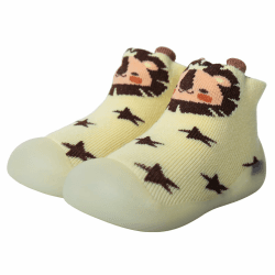 👶🧦 Sockenschuhe Baby Krabbelschuhe 🌟 Rutschfeste Barfußschuhe Kinder 🌈 Niedlicher Cartoon Lauflernschuhe 9-36 Monate