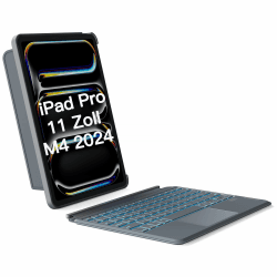 🌟 Inateck Hülle mit Tastatur für iPad Pro 11 2024 🌈🔥