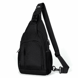 🎒 TANTOMI Brusttasche Herren - Sling Bag für Männer Outdoor-Sportarten 🚴