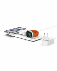 🔋📱 Belkin MagSafe drahtloses 3-in-1-Ladegerät | iPhone 16, 15, 14, 13, 12 | Apple Watch 10/9/8/7/Ultra | AirPods 3, 2, Pro