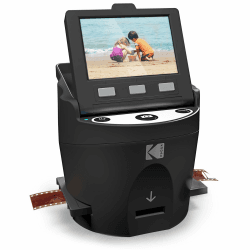 📷 KODAK Digital Film Scanner | Konvertiert Negative und Dias | Inkl. großem neigbarem 3,5-Zoll-LC-Display