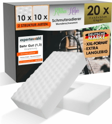 🧽 Kitchen Helpis® 20er Set Schmutzradierer - Reinigungsschwamm für Haushalt 🧼