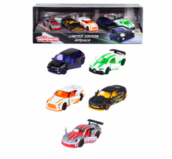 🚗 Majorette Auto-Set Limited Edition 10 - Geschenkset mit 5 Modellautos 🎁