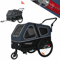🐾 S-Line XL Hundeanhänger & Hundebuggy 2-in-1 🚲🐕