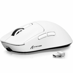 🦈 ATTACK SHARK X3 49g Ultraleicht Maus 🖱️ 26000 DPI, 200 Stunden Akku