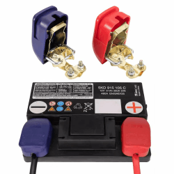 🔋🔗 Top-Angebot: 1 Paar Batterieklemmen Schnellverschluss 12v Polklemme