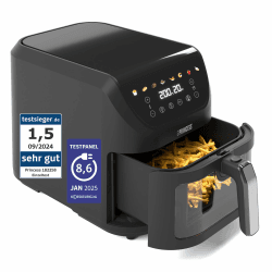 Princess SlimFry Heißluftfritteuse 8 L Schwarz 🍳🔥