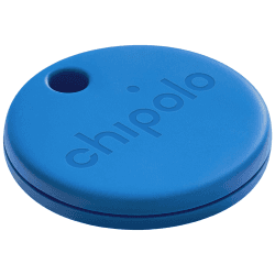 Chipolo ONE - 1 Pack - Schlüsselfinder, Bluetooth Tracker für Schlüssel, Tasche, Gegenstandssuche, Kostenlose Premium-Funktionen, Funktioniert mit Chipolo App (iOS und Android kompatibel) BLAU