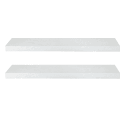 🌟 Angebot! 2er-Set Schweberegal Hängeregal Wandbrett 🌟