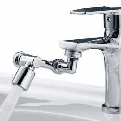 Drehbarer Wasserhahn Aufsatz Verlängerung 🚿 - 1080 Grad Multifunktionaler Verlängerungshahn