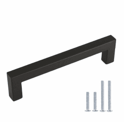 🔥 Angebot: LONTAN 15 Stück Möbelgriffe Schwarz 128mm Lochabstand 🛋️