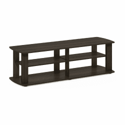 📺🛋️ Furinno Nelly Entertainment Center TV-Ständer, Dunkelbraun - 110 x 34 x 33.3 cm 🌟