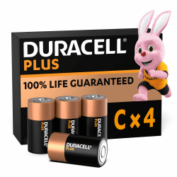 Duracell Plus C Batterien LR14 4 Stück 🚀 Deal des Tages!