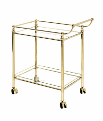 🔥 Deal des Tages! HAKU Möbel Servierwagen in Messingoptik 🛒
