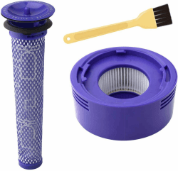 🔥Deal des Tages: Dyson V7 V8 Filter Zubehör Set mit HEPA-Filter & Reinigungsbürste