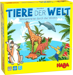 🌍🧩 HABA 306560 - Tiere der Welt Legespiel ab 6 Jahren 🌟 Made in Germany 🇩🇪