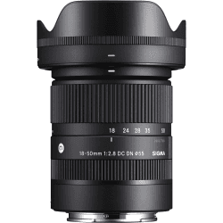 📸 Sigma 18-50mm F2.8 DC DN Contemporary für Sony-E Objektivbajonett, schwarz