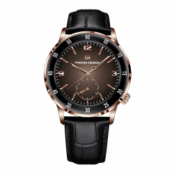 Pagani Design Herren-Automatikuhr 🕰️ Mechanische Uhr mit synthetischem Saphirglas