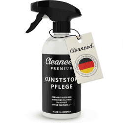 Cleaneed Premium Kunststoffpflege - Made in Germany - Farbauffrischung, UV-Schutz, Lange Haltbarkeit