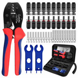 🌞 Solar Crimpzange Werkzeug Set für 2.5/4/6mm² PV Kabel
