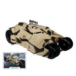 🦇🚗 McFarlane DC Multiverse Fahrzeug Tumbler Camouflage (The Dark Knight Rises) (Gold Label) 45 cm 🛡️