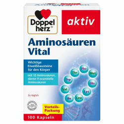 🌟 Doppelherz Aminosäuren Vital - 12 Eiweiß-Bausteine für Sportler und Aktive 🏋️‍♂️