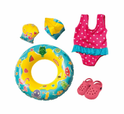 Heless 88 - Schwimm-Set für Puppen 🏊‍♀️👙