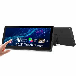 10,3" Kleiner Touchscreen Monitor mit FHD IPS Display 🌟