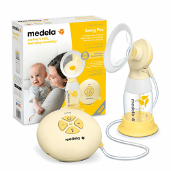 Medela Swing Flex elektrische Milchpumpe mit PersonalFit Flex Brusthauben 🤱🏻🌟