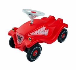 🚗 BIG-Bobby-Car Classic - Kinderfahrzeug für Jungen und Mädchen, rot 🚗