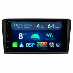 XTRONS 8 Zoll Android 14 Autoradio Octa Core 4GB 64GB Multimedia Player 🚗🎶