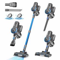 🔥 Super Deal! Akku Staubsauger 25000Pa/175W/50Min Kabellos