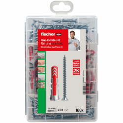 fischer Meister-Box DuoPower + Schraube 160-teilig 🛠️🔩